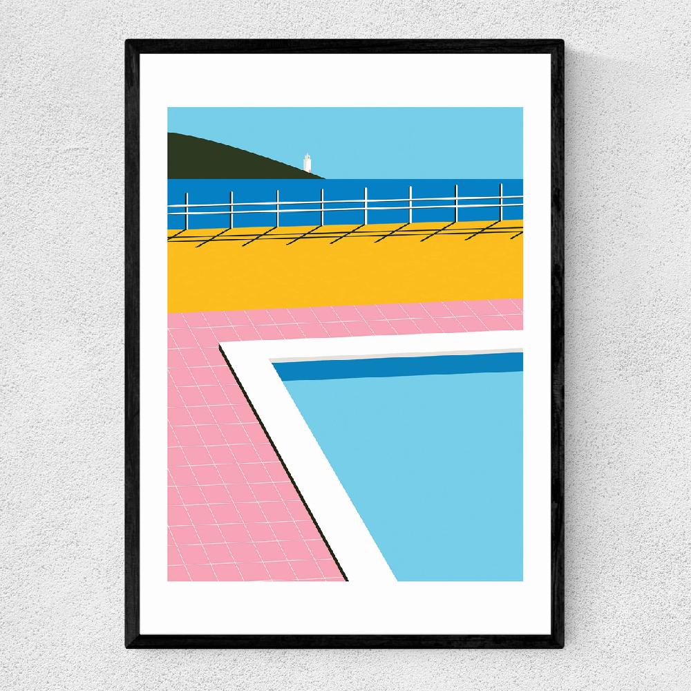 east end prints Beachside Pool