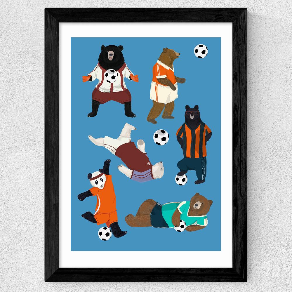 East End Prints Bear Football