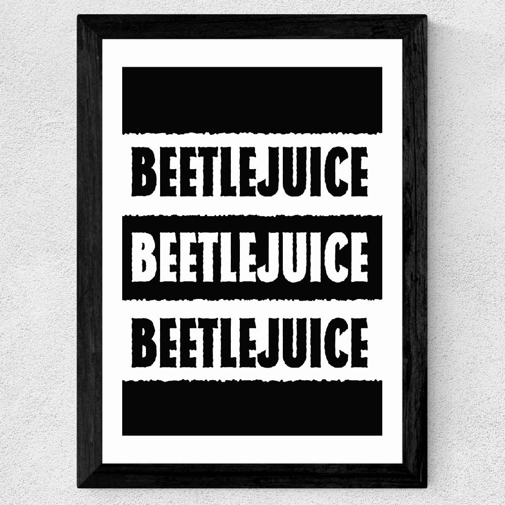 East End Prints Beetlejuice