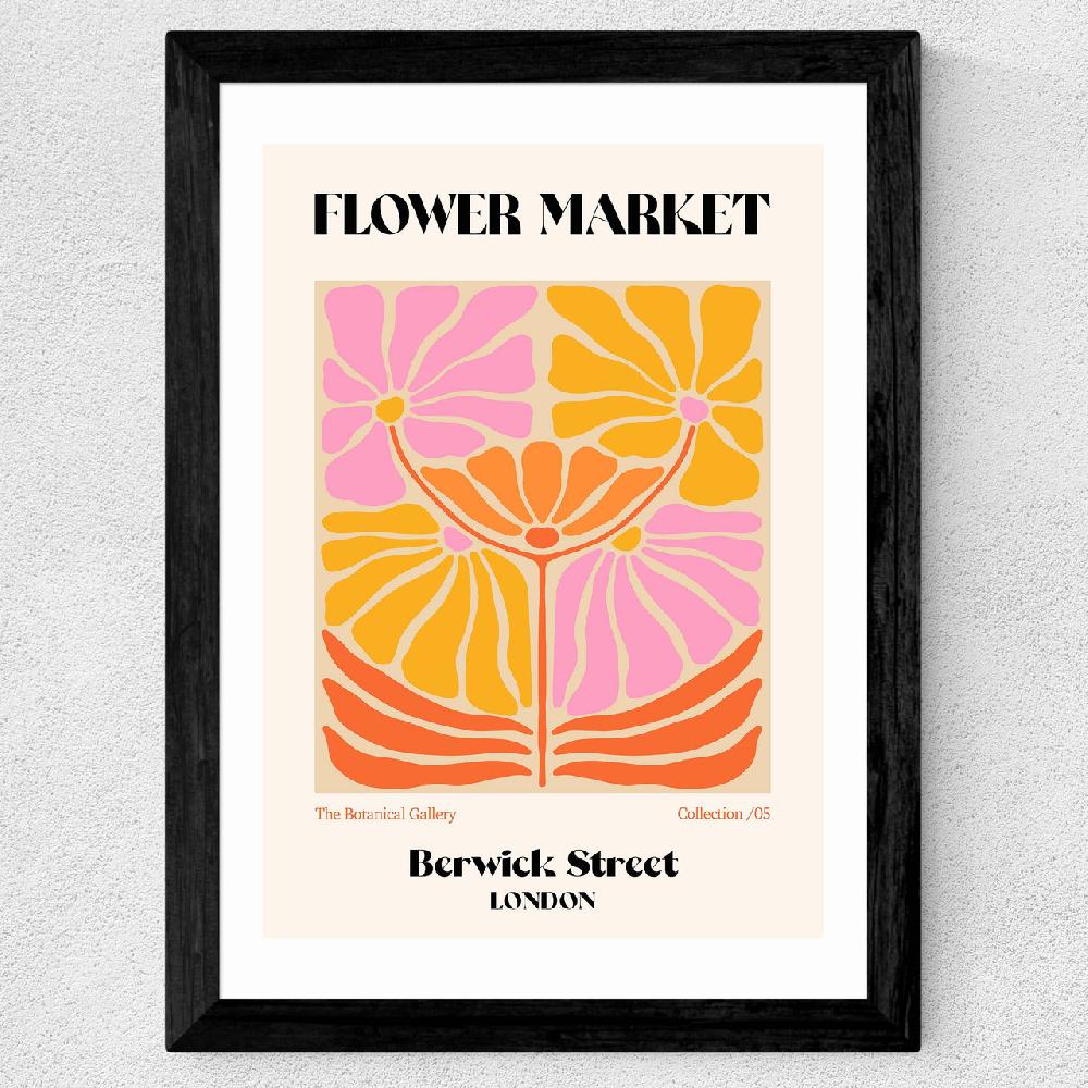 East End Prints Berwick Street Flower Market