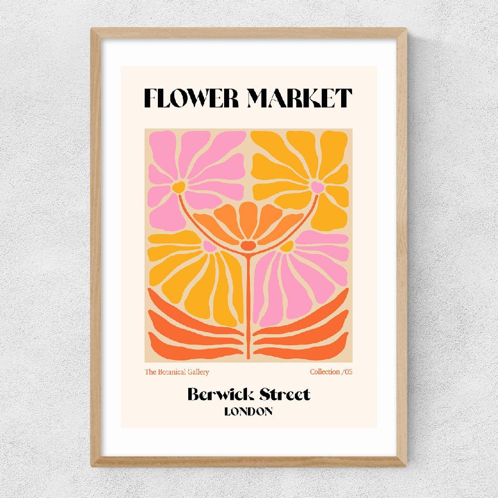 East End Prints Berwick Street Flower Market