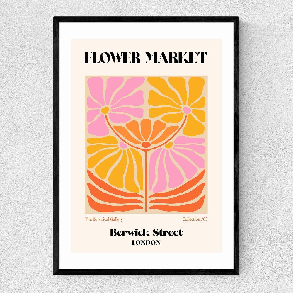 east end prints Berwick Street Flower Market