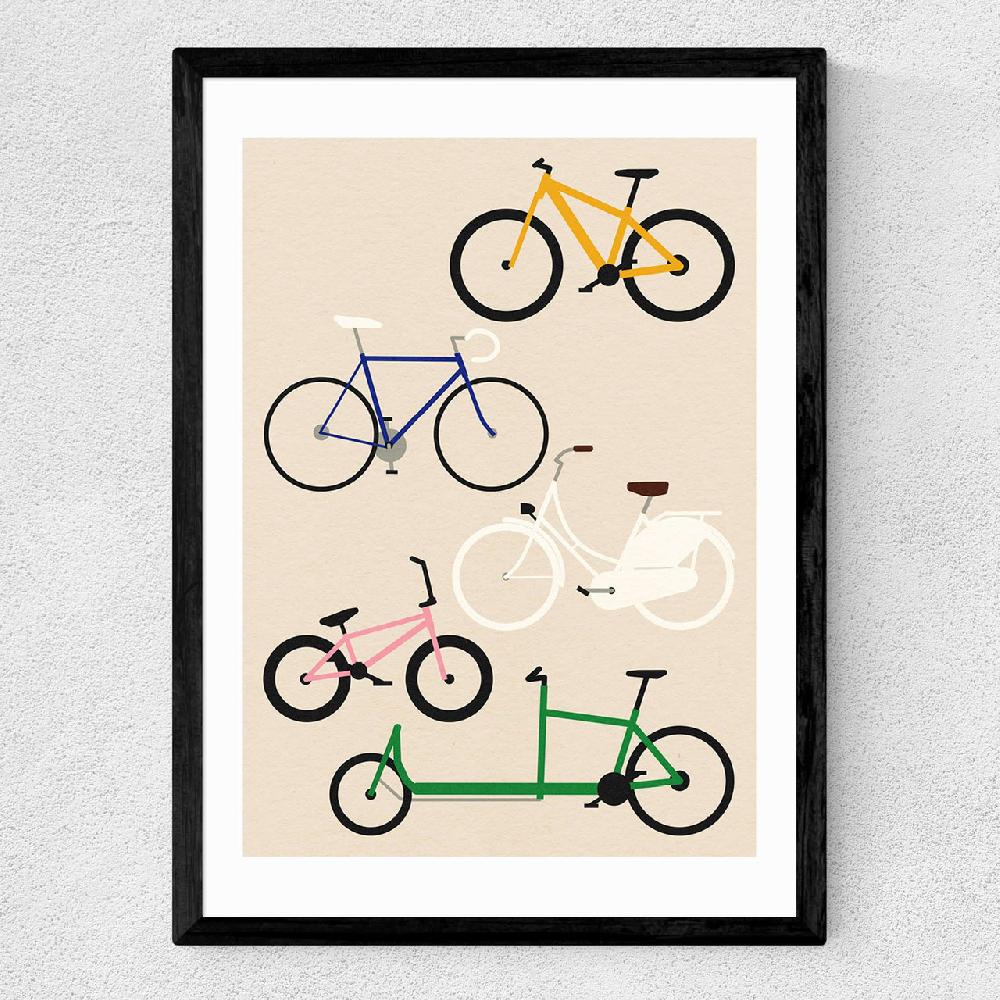 East End Prints Bicycles