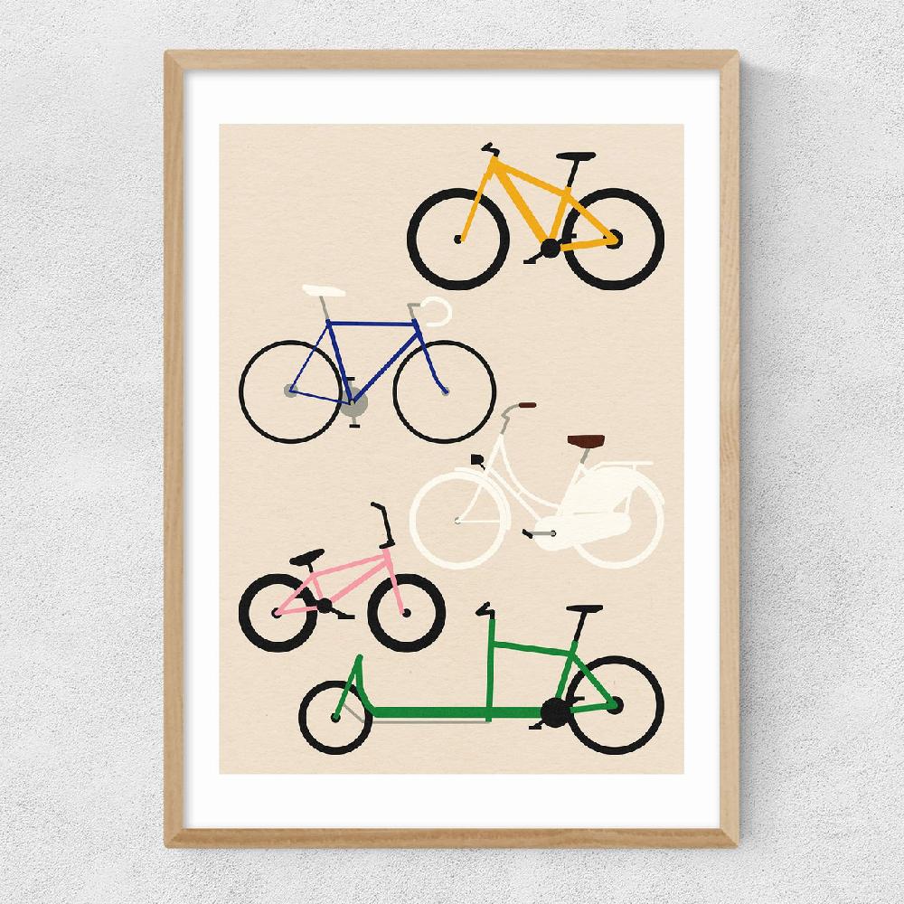 East End Prints Bicycles