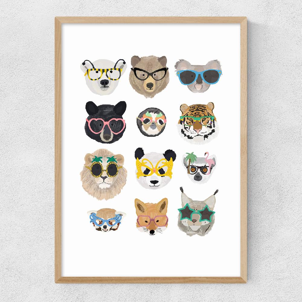 East End Prints Big Cats By Hanna Melin