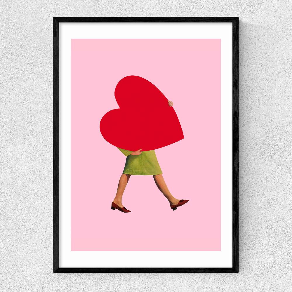 east end prints Big Love by Julia Walck