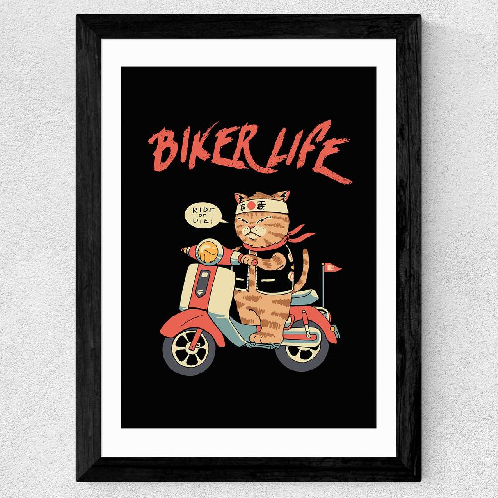 East End Prints Biker Life Prints