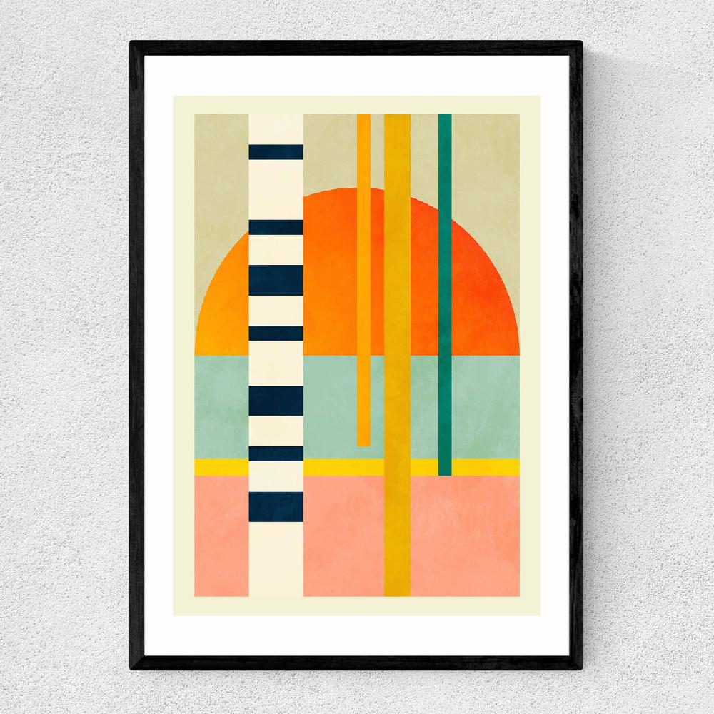east end prints Birches in Sun