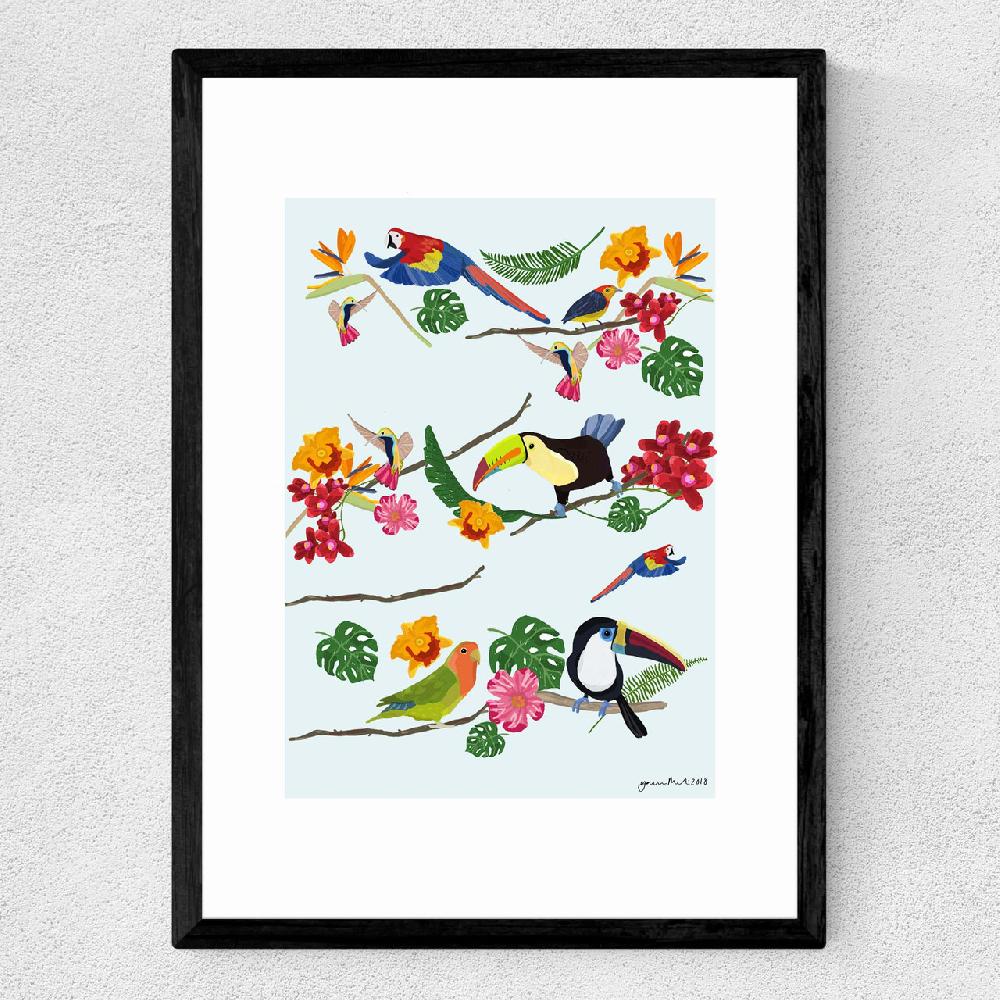 East End Prints Birds By Hanna Melin