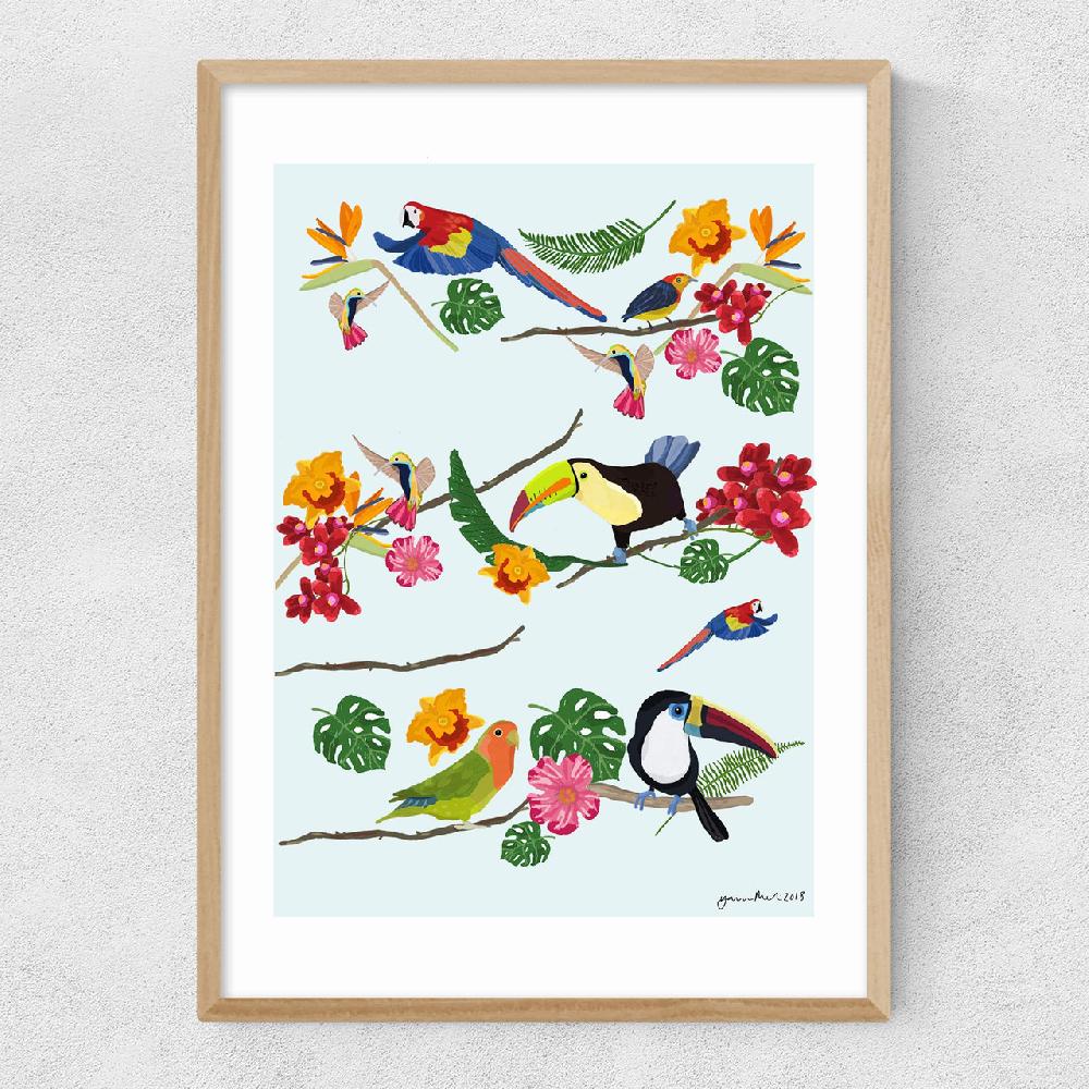 East End Prints Birds By Hanna Melin