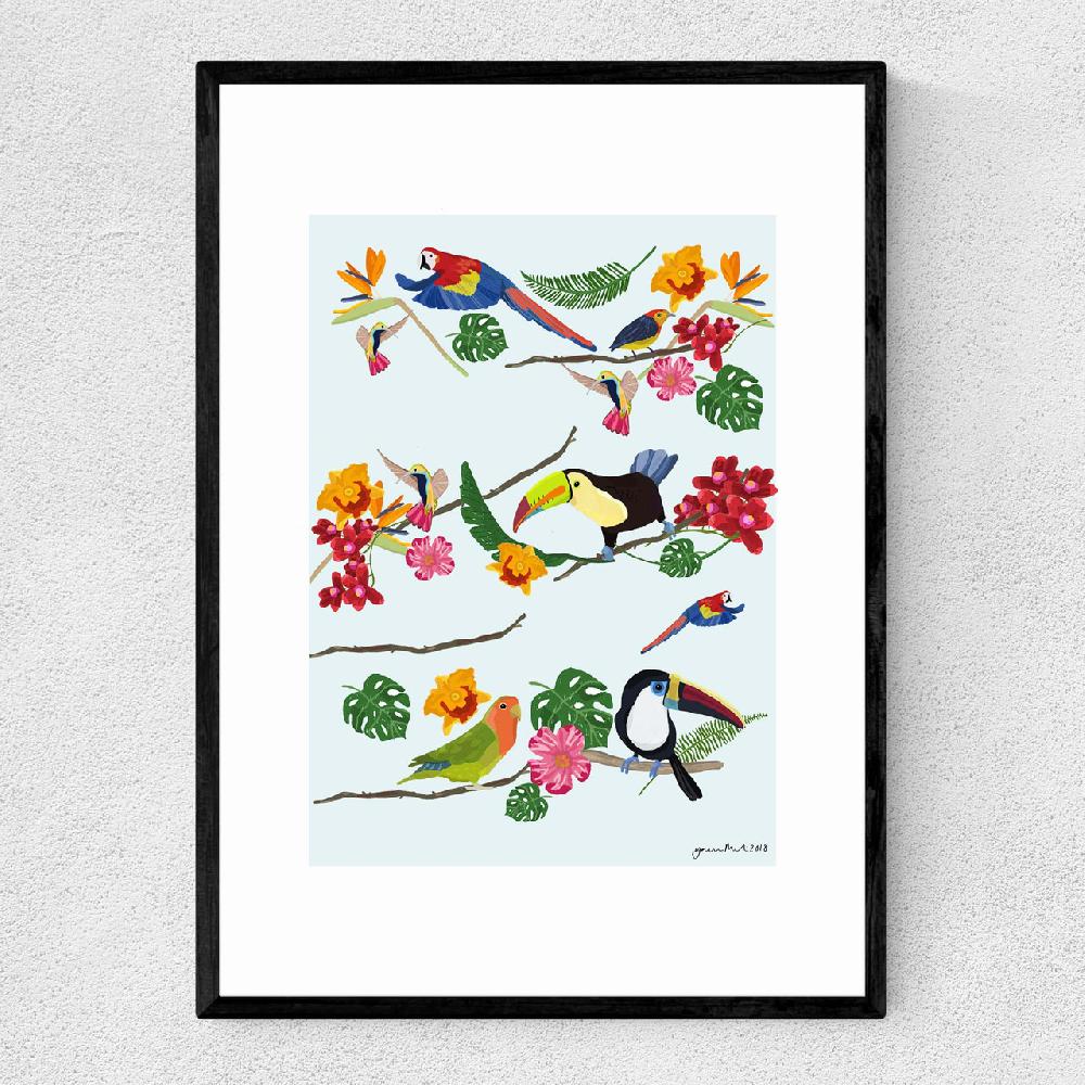 east end prints Birds by Hanna Melin