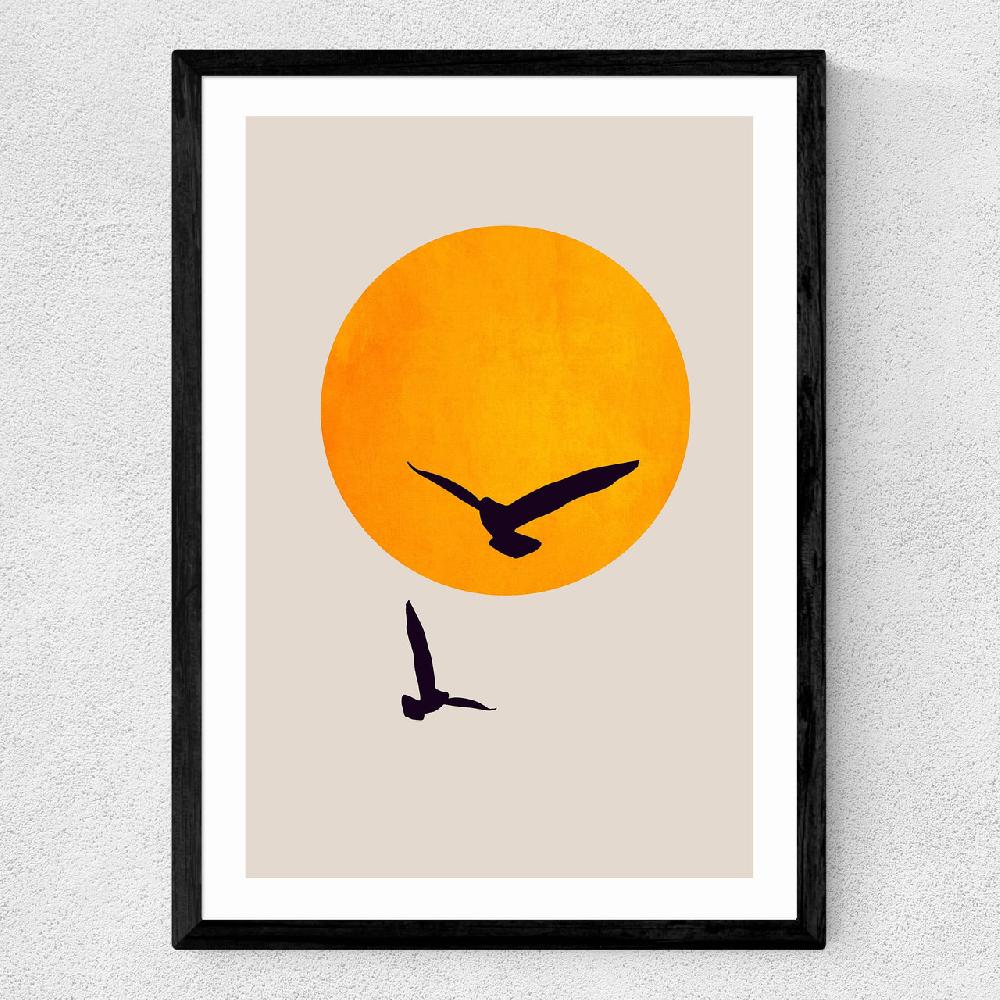 East End Prints Birds In The Sky