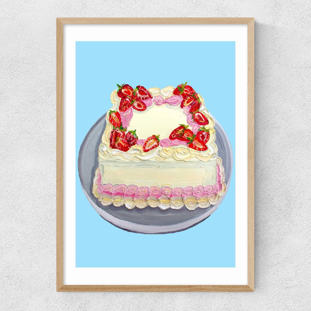 East End Prints Birthday Cake