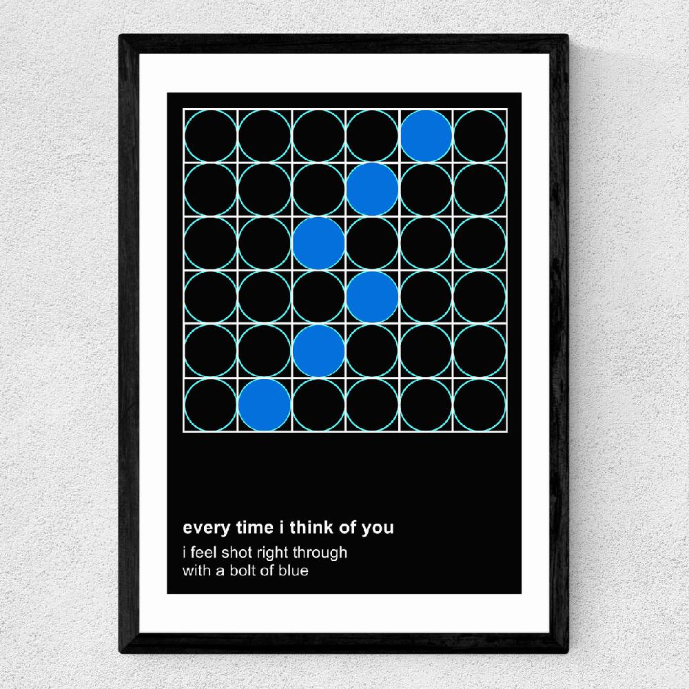 East End Prints Bizarre Love Triangle - New Order