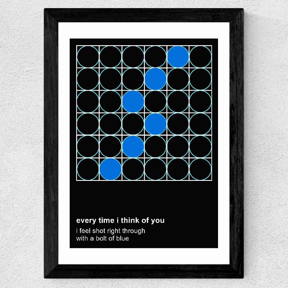 East End Prints Bizarre Love Triangle - New Order