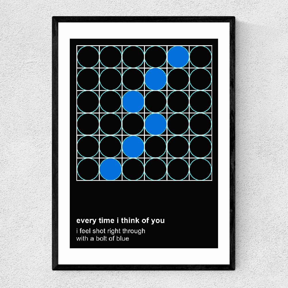 east end prints Bizarre Love Triangle - New Order