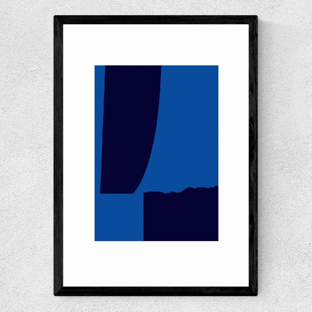 East End Prints Black And Blue