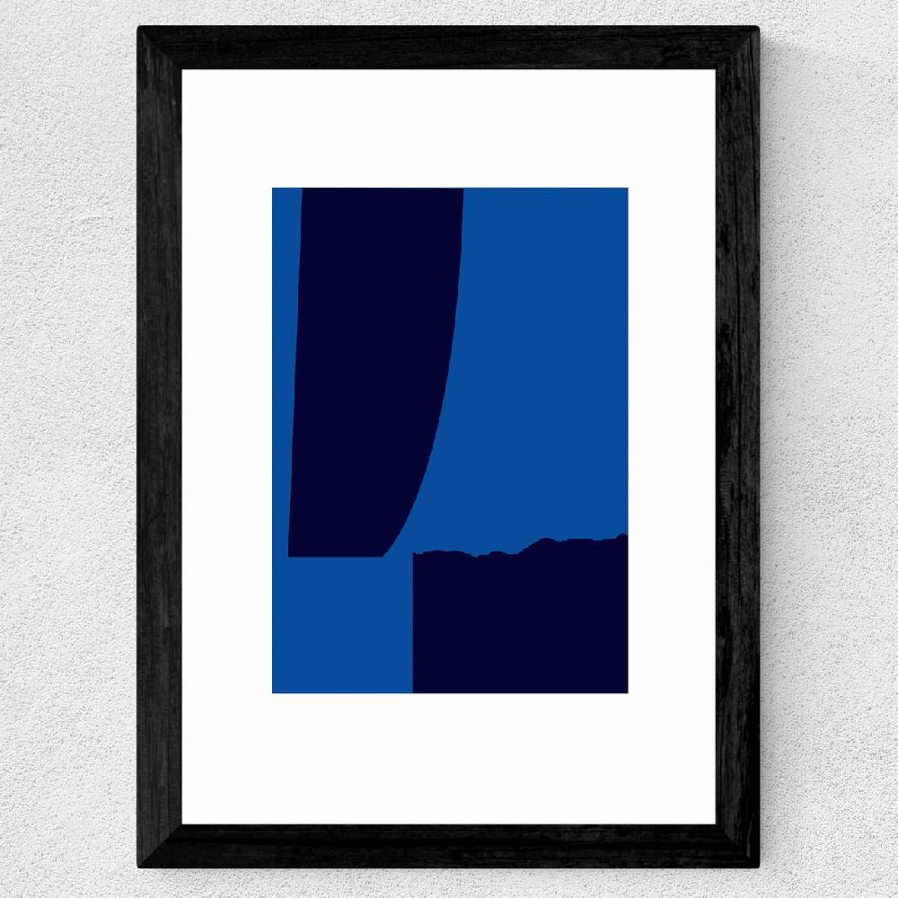 East End Prints Black And Blue