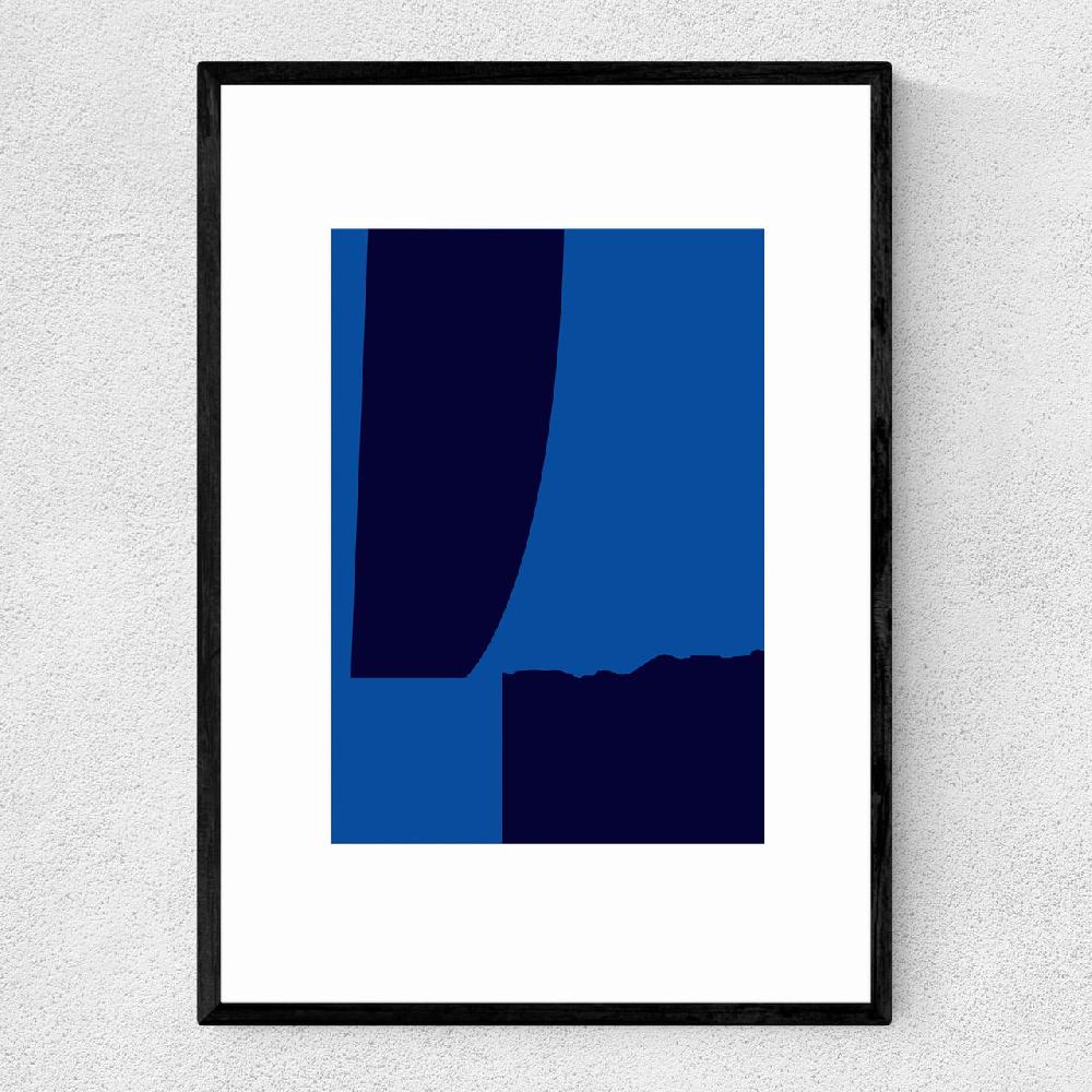east end prints Black and Blue