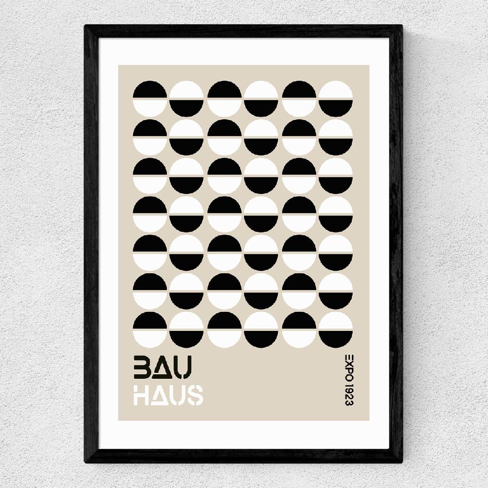 East End Prints Black And White Bauhaus