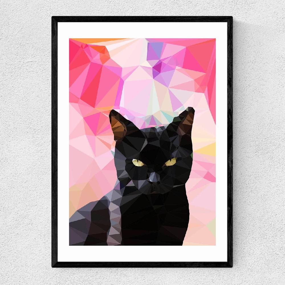 east end prints Black Cat