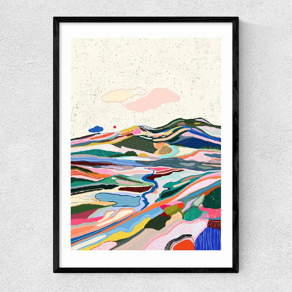 east end prints Black Dots In The Sky