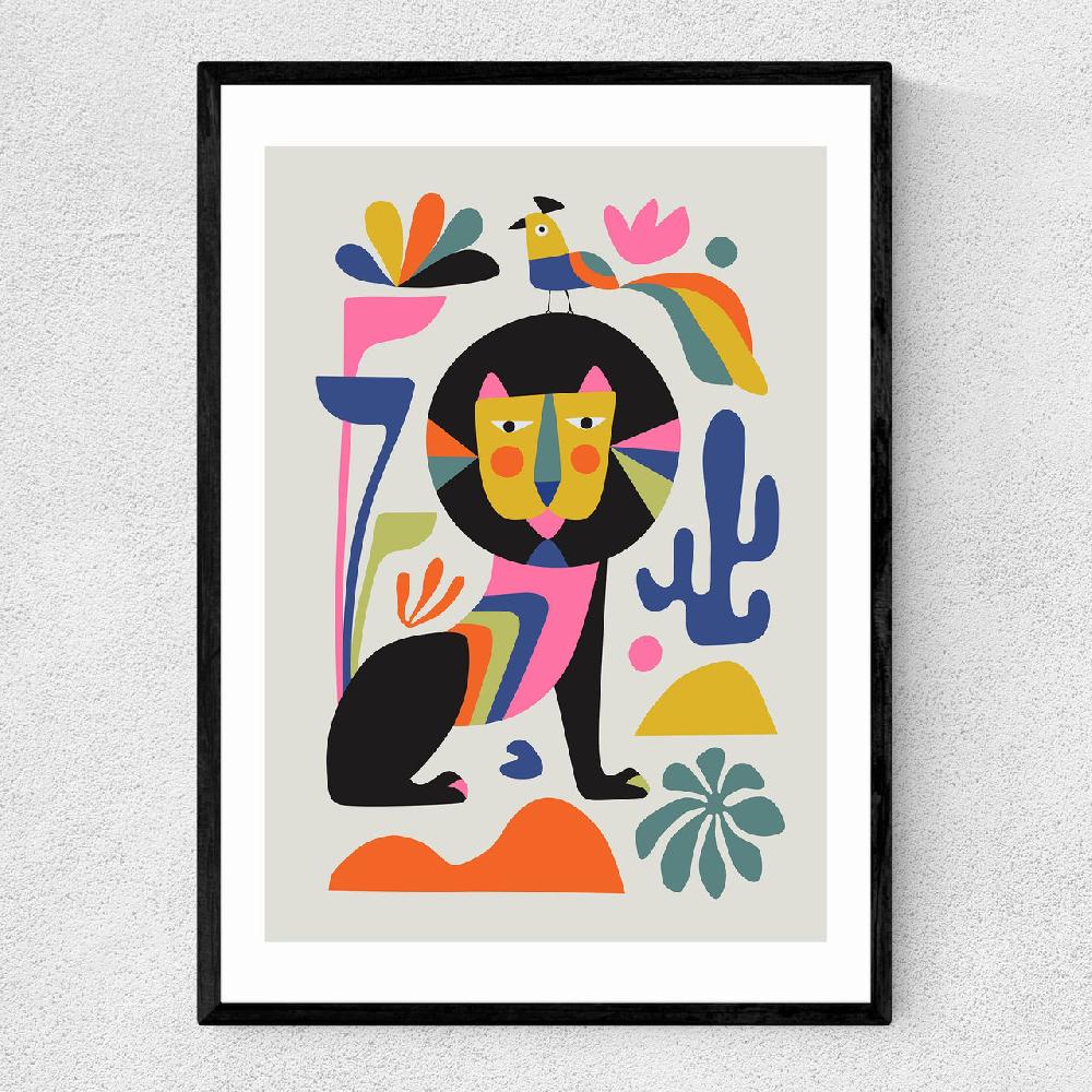 east end prints Black Lion