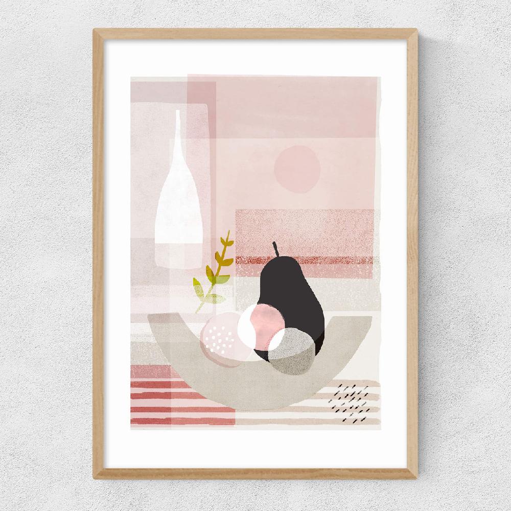 East End Prints Black Pear