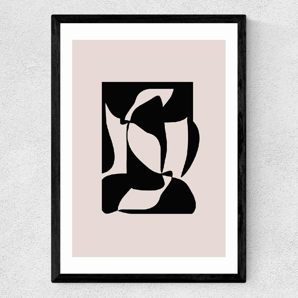 East End Prints Black Silhouette