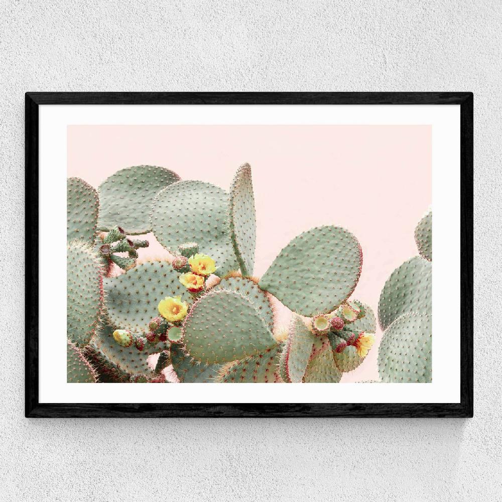 East End Prints Blooming Cactus