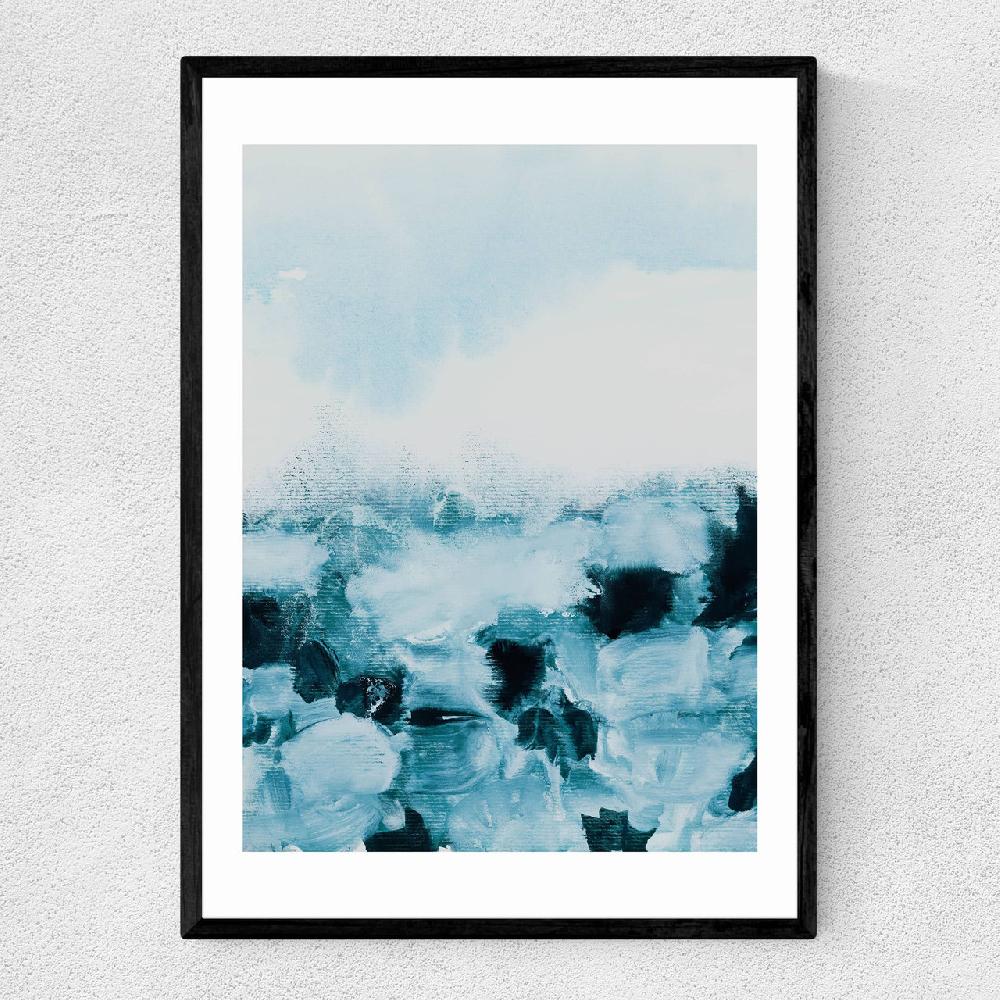 east end prints Blue Landscape