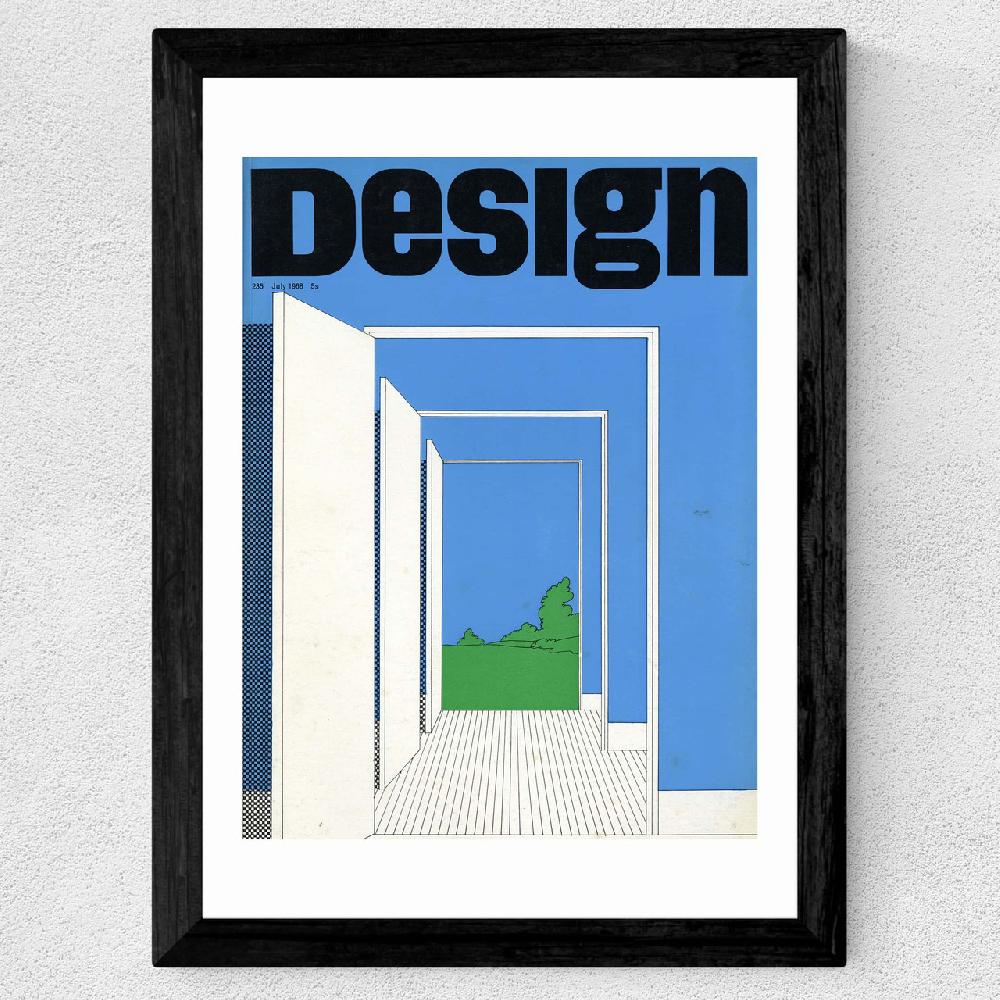 East End Prints Blue Sky 1968 Design Magazine