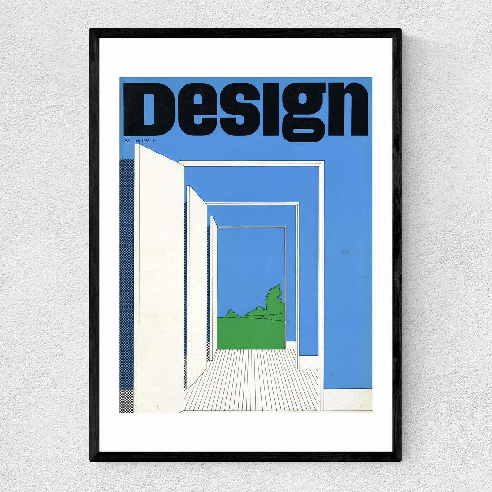 east end prints Blue Sky 1968 Design Magazine