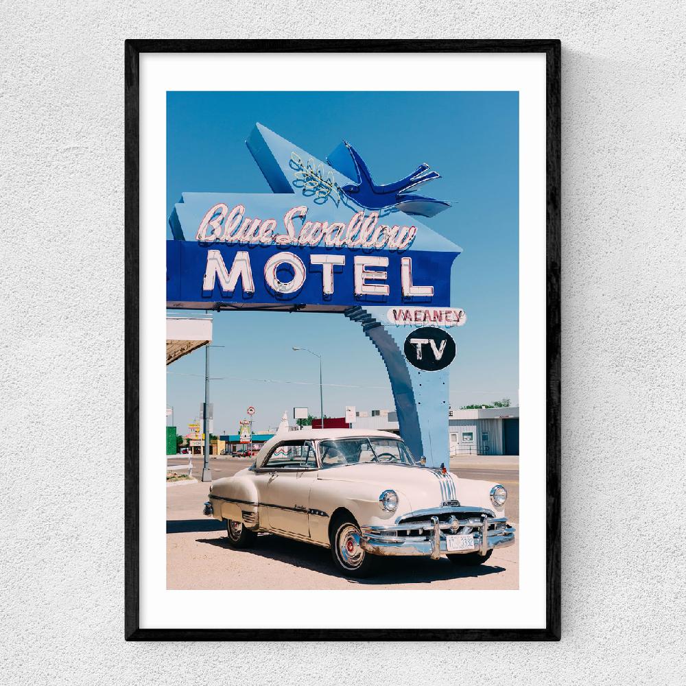 east end prints Blue Swallow Motel