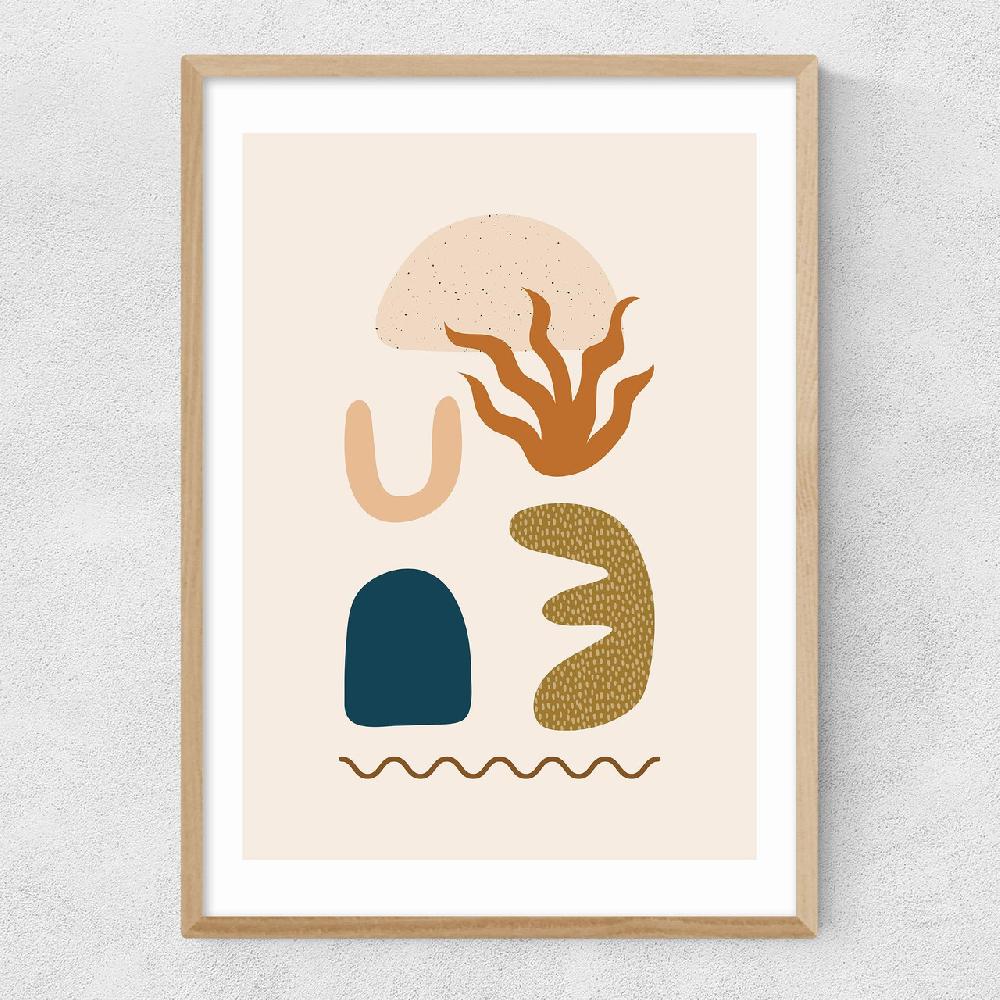 East End Prints Boho Shapes