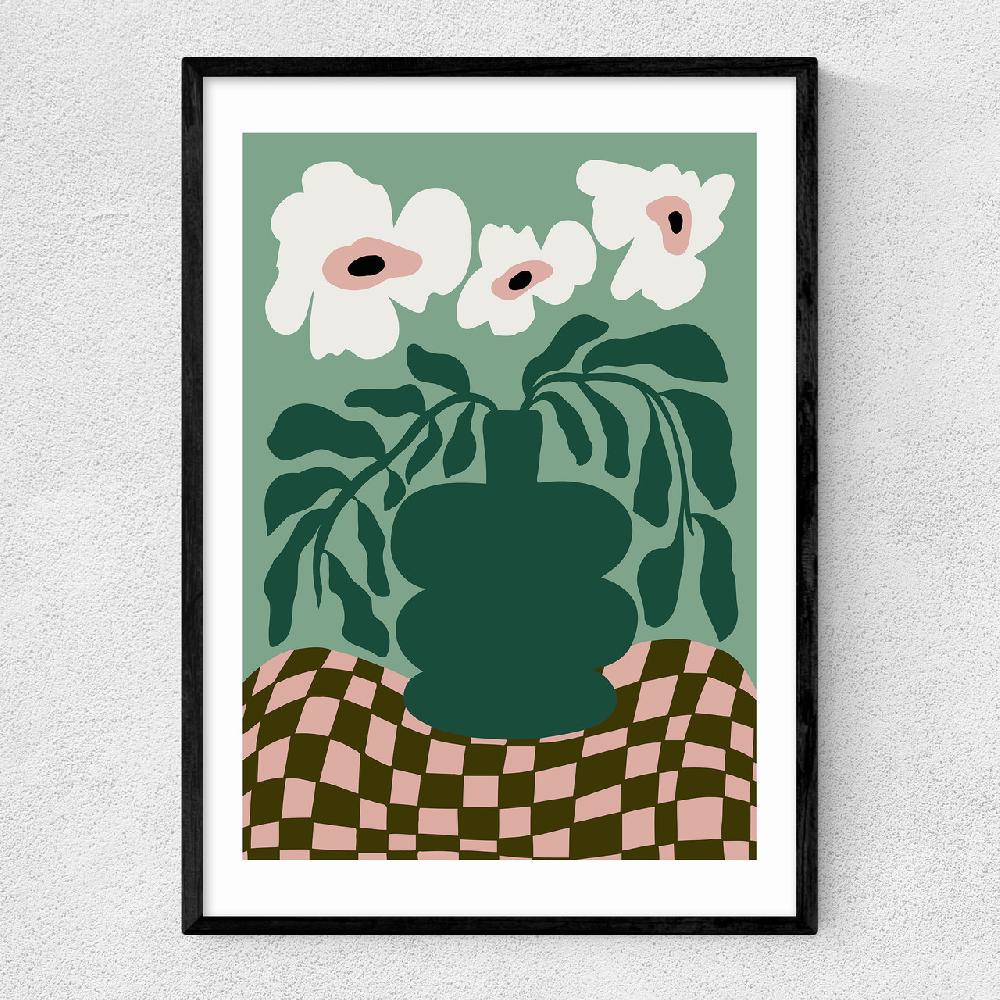 east end prints Bold Blossom Pottery