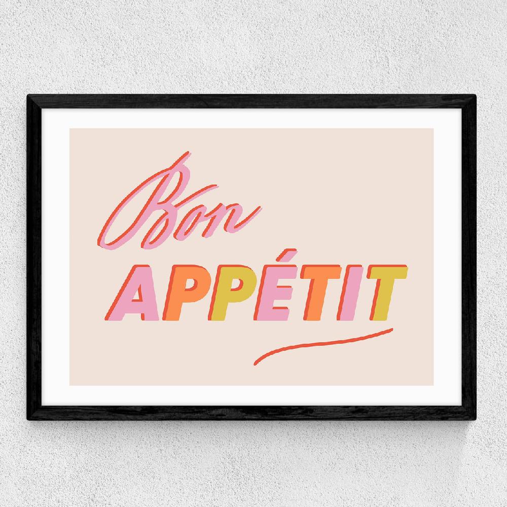 East End Prints Bon Appetit By Studio Eleni