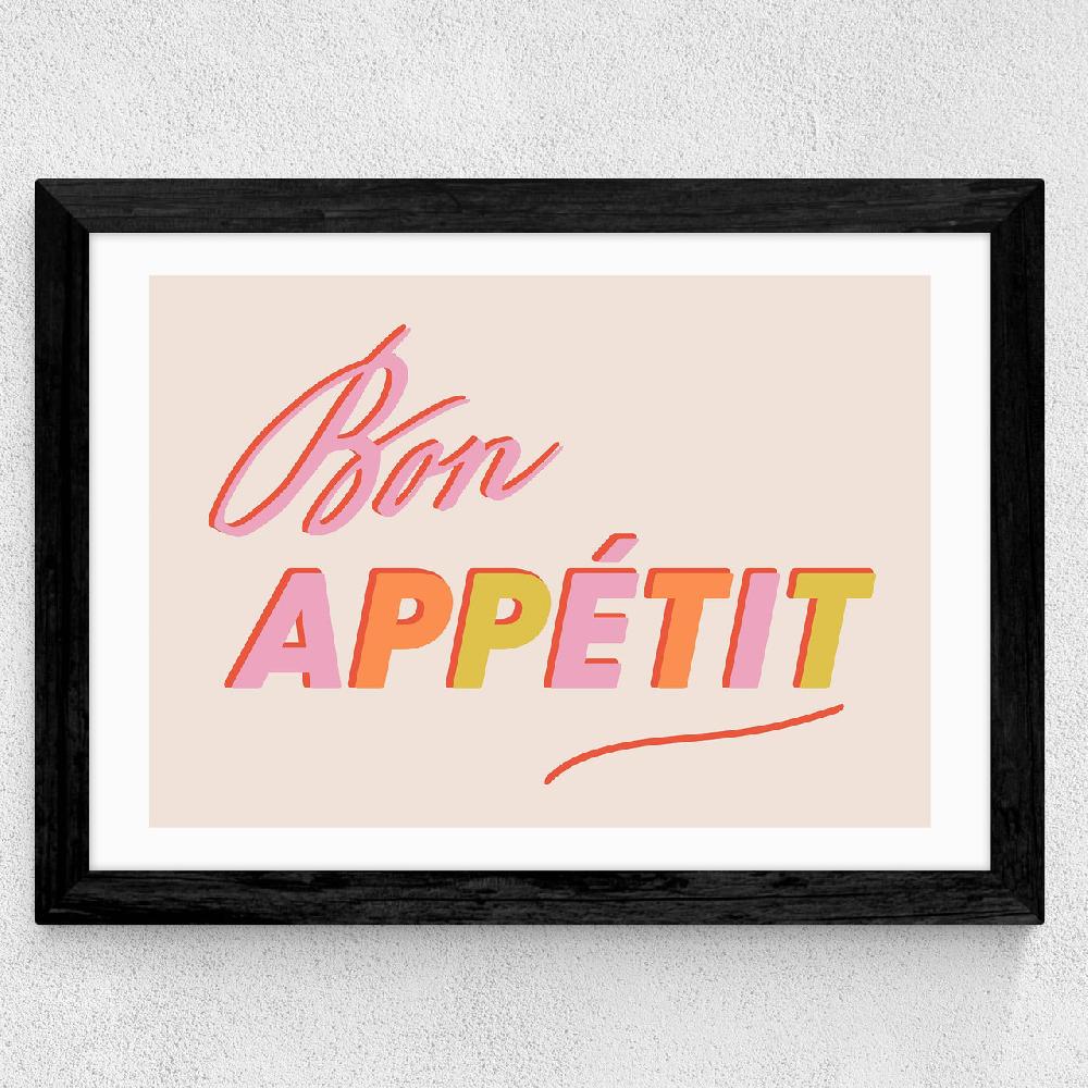 East End Prints Bon Appetit By Studio Eleni