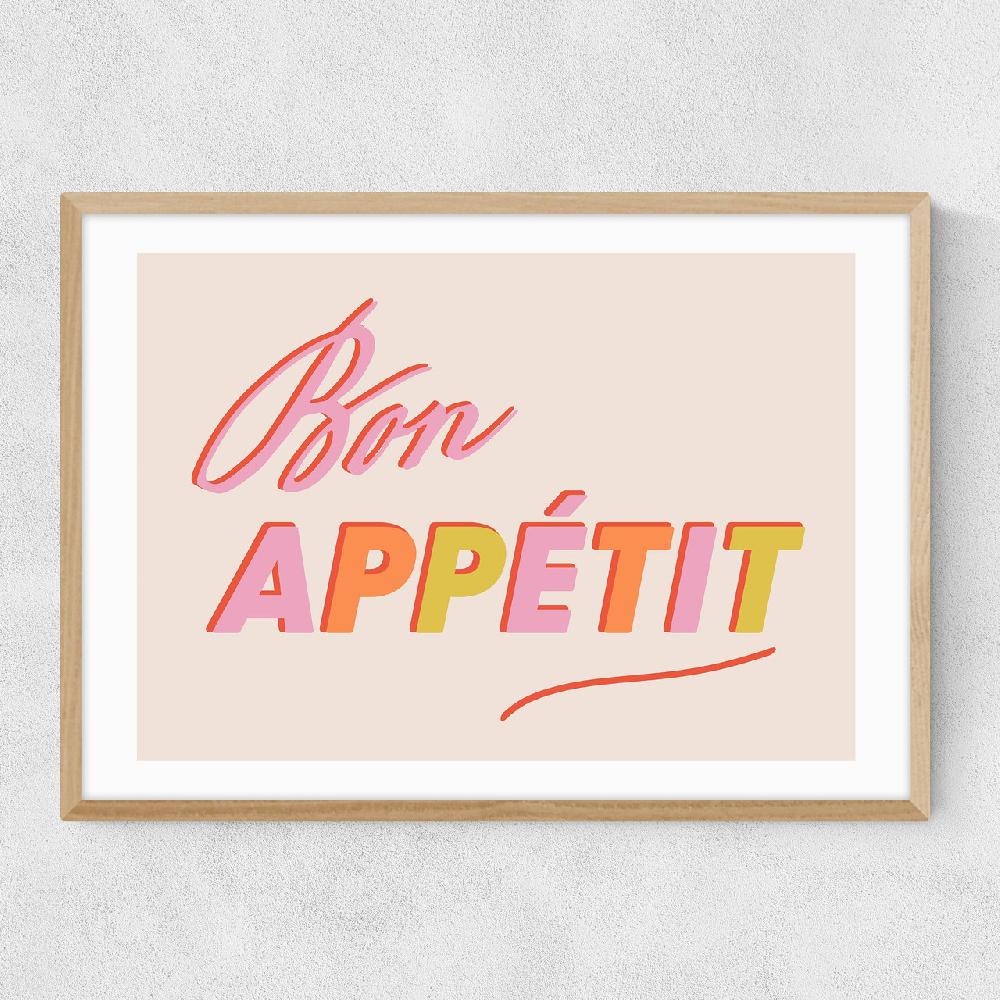 East End Prints Bon Appetit By Studio Eleni