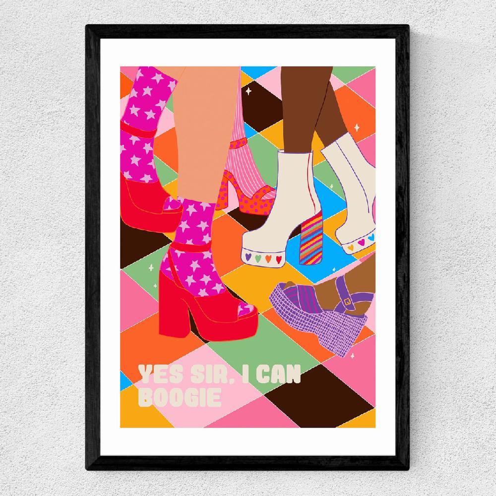 East End Prints Boogie Dancefloor