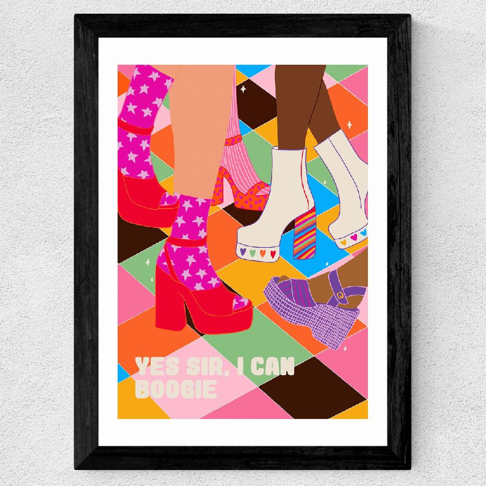 East End Prints Boogie Dancefloor