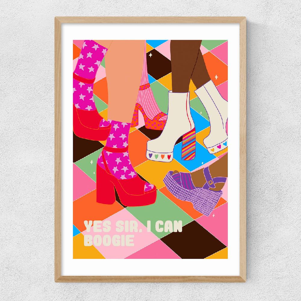 East End Prints Boogie Dancefloor