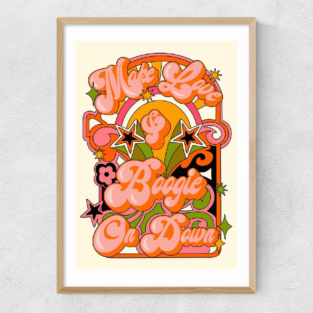 East End Prints Boogie On Down