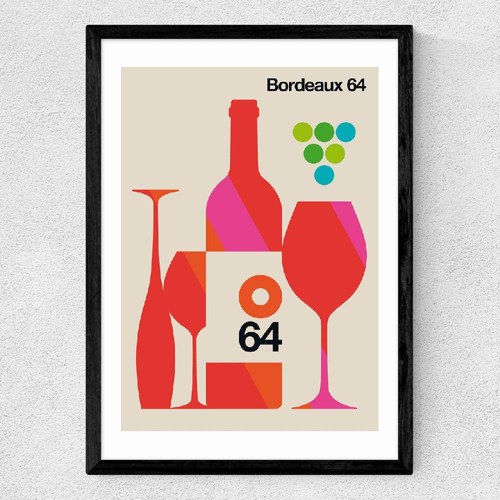 East End Prints Bordeaux 64