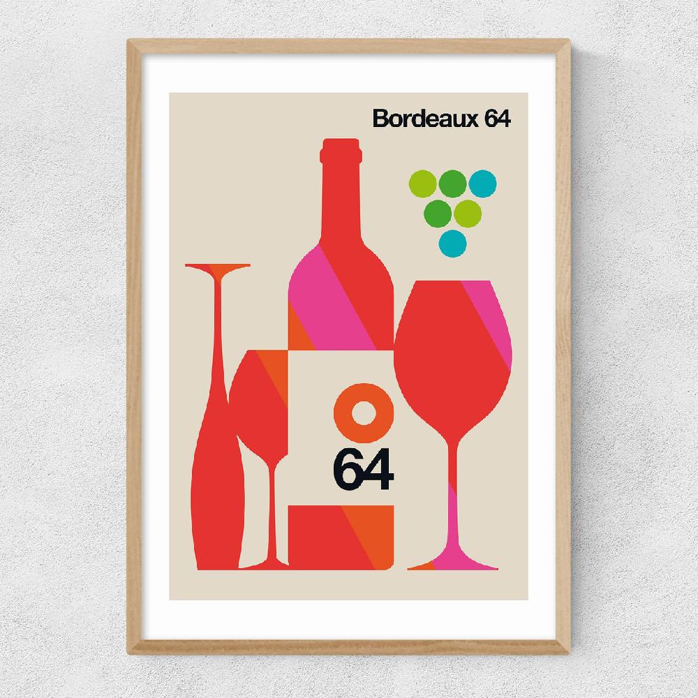 East End Prints Bordeaux 64