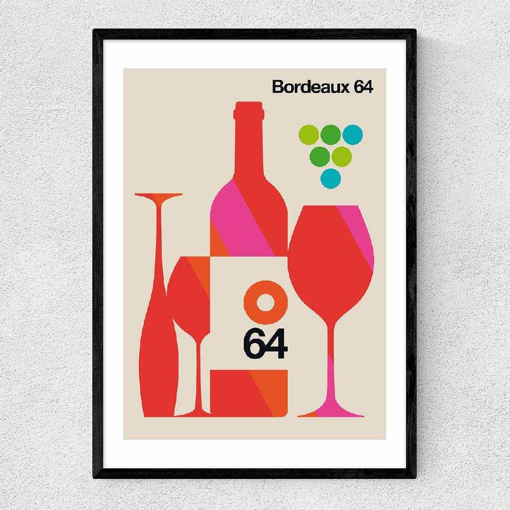 east end prints Bordeaux 64