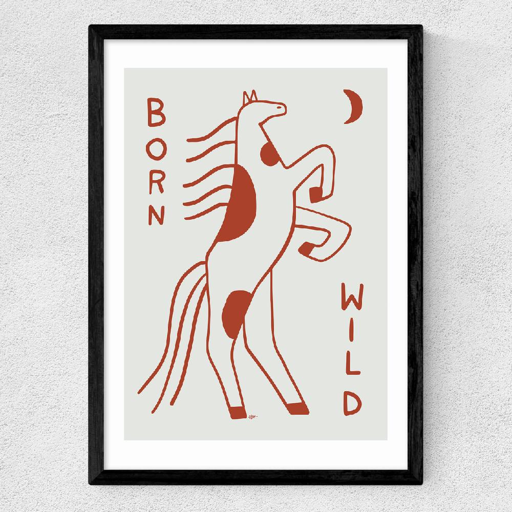 East End Prints Born Wild
