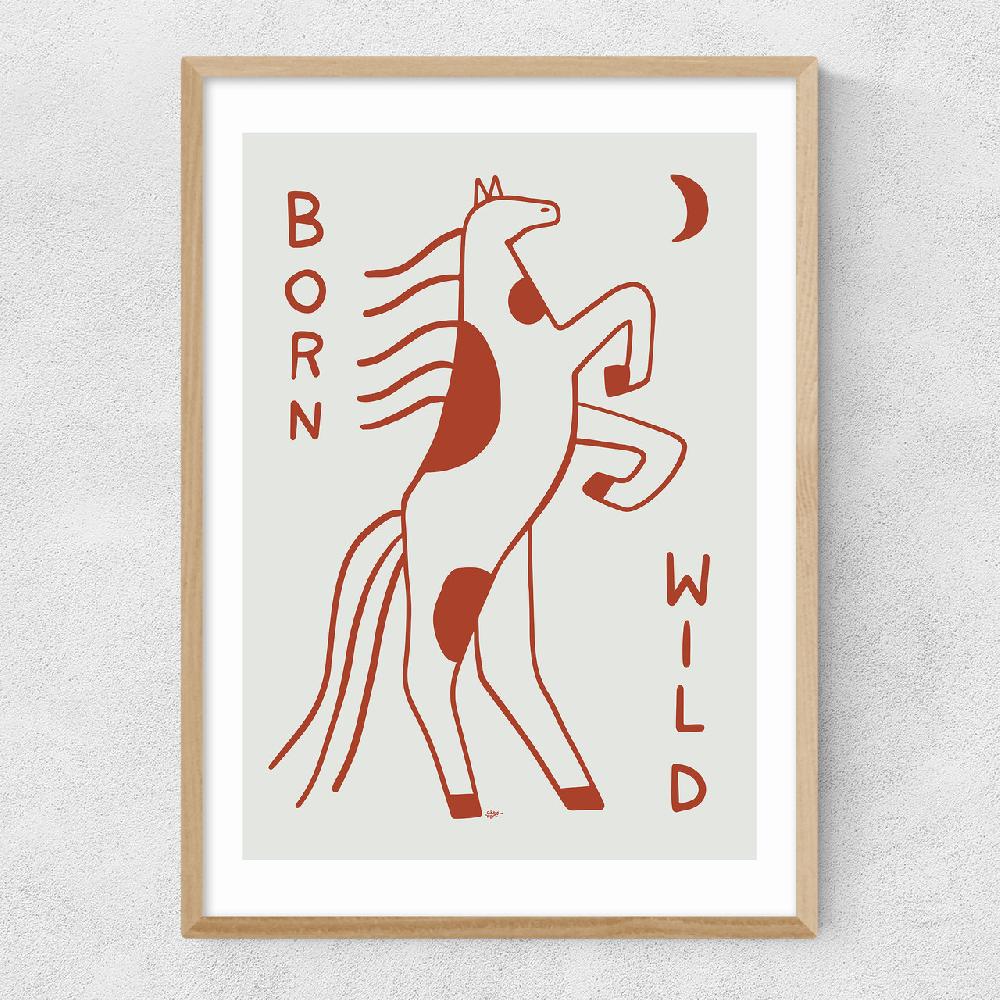 East End Prints Born Wild