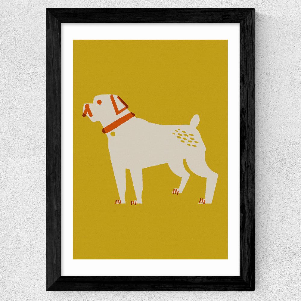 East End Prints Boxer By Christina Hagerfors