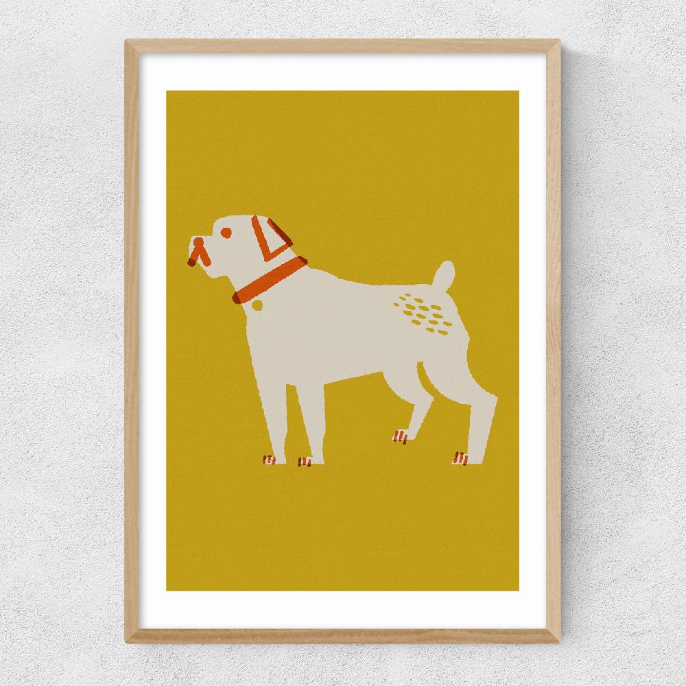 East End Prints Boxer By Christina Hagerfors